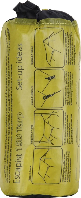 Sea To Summit Escapist™ Ultra-Sil® 15D Large Tarp 5 Sea To Summit Escapist™ Ultra-Sil® 15D Large Tarp - Billede 3