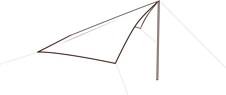 Robens Trail Wing Tarp 5 Robens Trail Wing Tarp - Billede 3