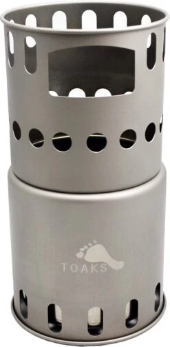 Bestsellere 11 Titanium Backpacking Wood Burning Stove