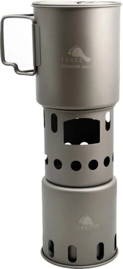 Titanium Small Backpacking Wood Burning Stove -Petrobens Butik 70300015 7