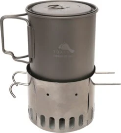 TiStand Titanium Dual Stand & Windscreen -Petrobens Butik 70500074 3