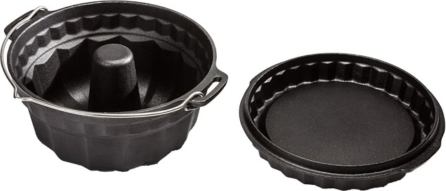 Petromax Ring Cake Pan W/Tarte Case Lid GF1 5 Petromax Ring Cake Pan W/Tarte Case Lid GF1 - Billede 3