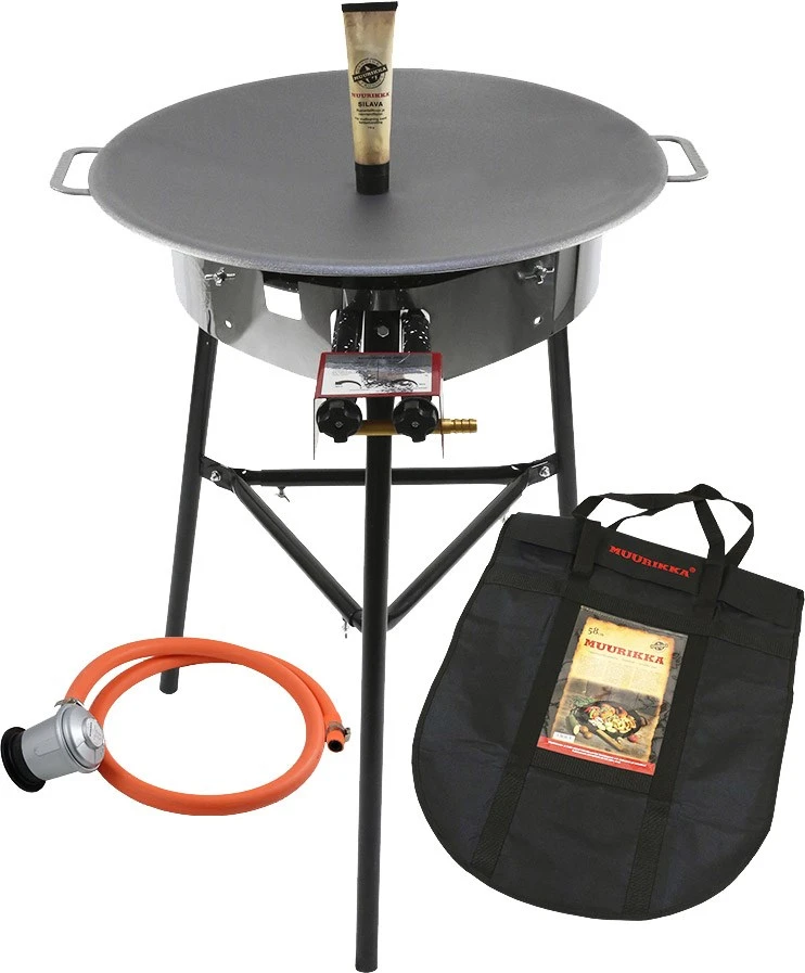 Muurikka Griddle Pan W/Legs ø58 Cm 4 Muurikka Griddle Pan W/Legs ø58 Cm - Billede 2