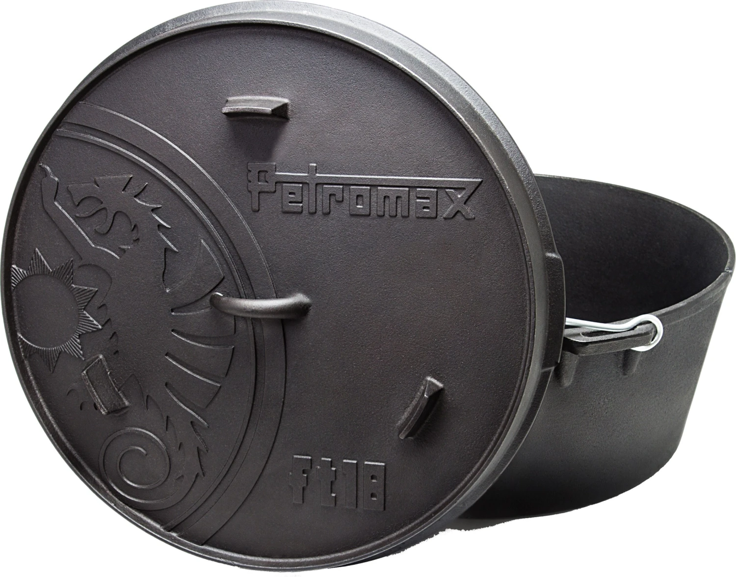 Petromax Dutch Oven FT18 Plane Bottom 4 Petromax Dutch Oven FT18 Plane Bottom - Billede 2