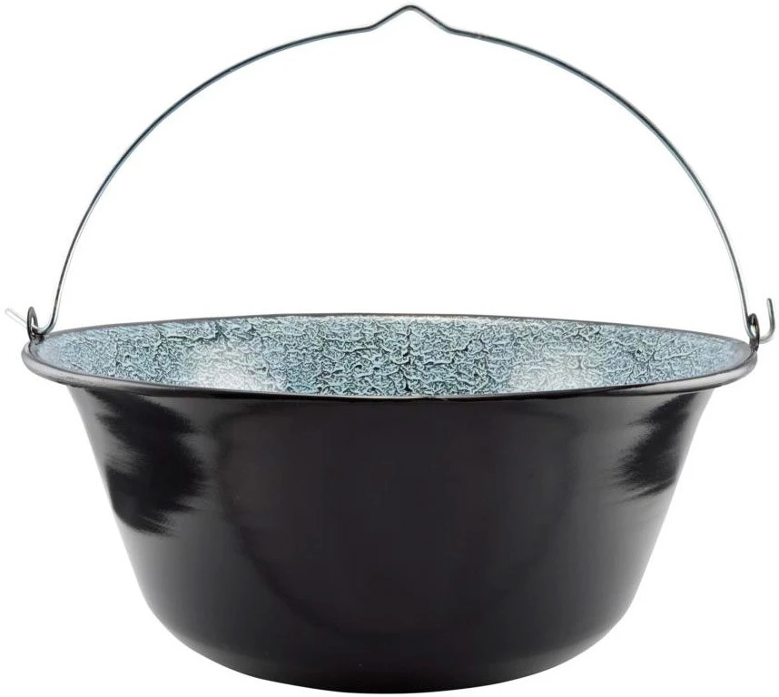 Campfire 10L Enamel Pot With Lid 4 Campfire 10L Enamel Pot With Lid - Billede 2
