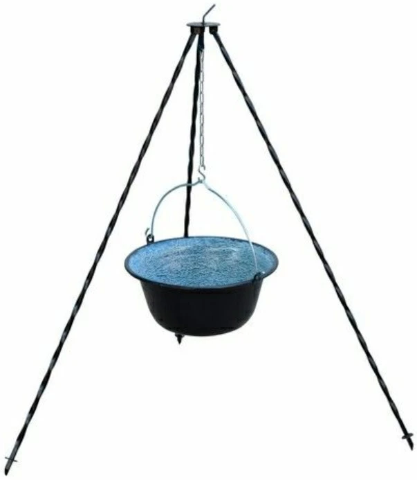 Campfire 10L Enamel Pot With Lid 6 Campfire 10L Enamel Pot With Lid - Billede 4