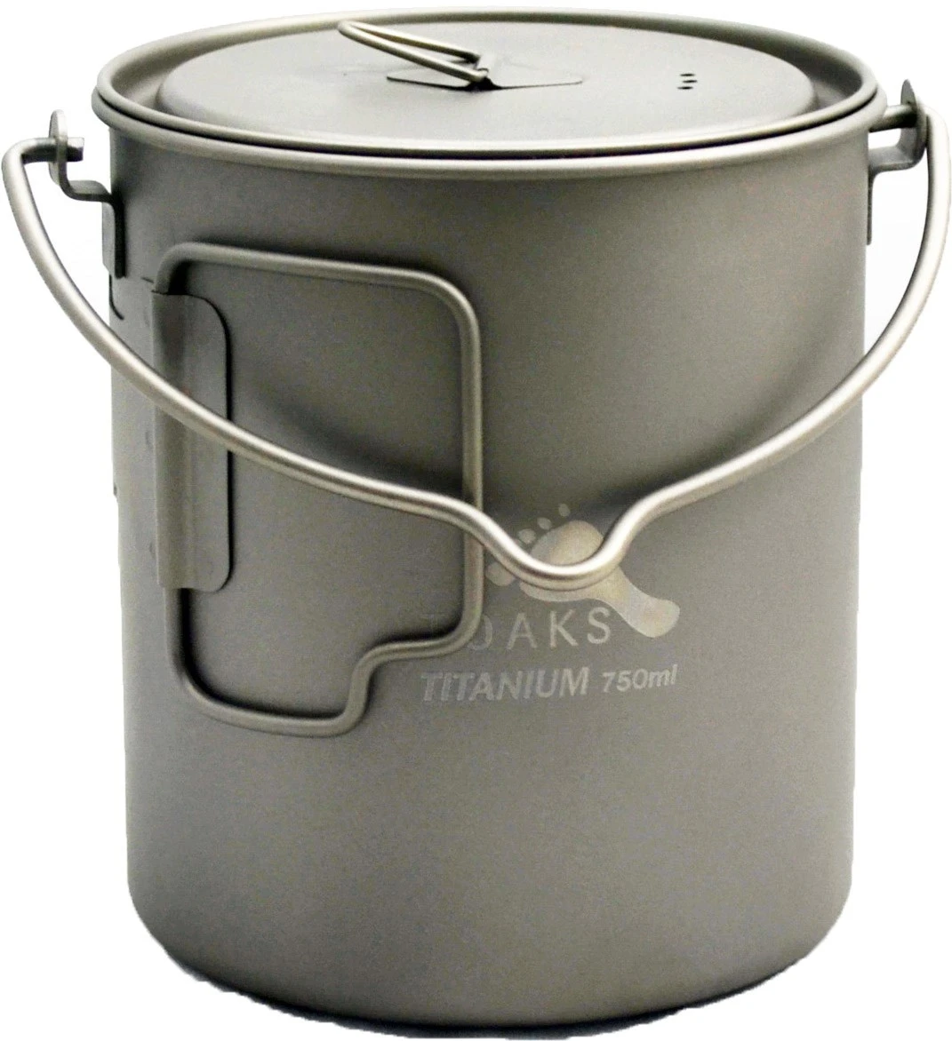 Titanium 750 Ml Pot With Bail Handle 4 Titanium 750 Ml Pot With Bail Handle - Billede 2