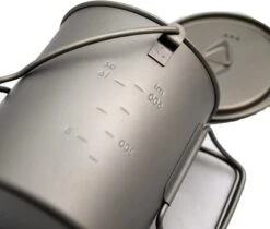 Titanium 750 Ml Pot With Bail Handle 12 Titanium 750 Ml Pot With Bail Handle -Petrobens Butik 70800082 3