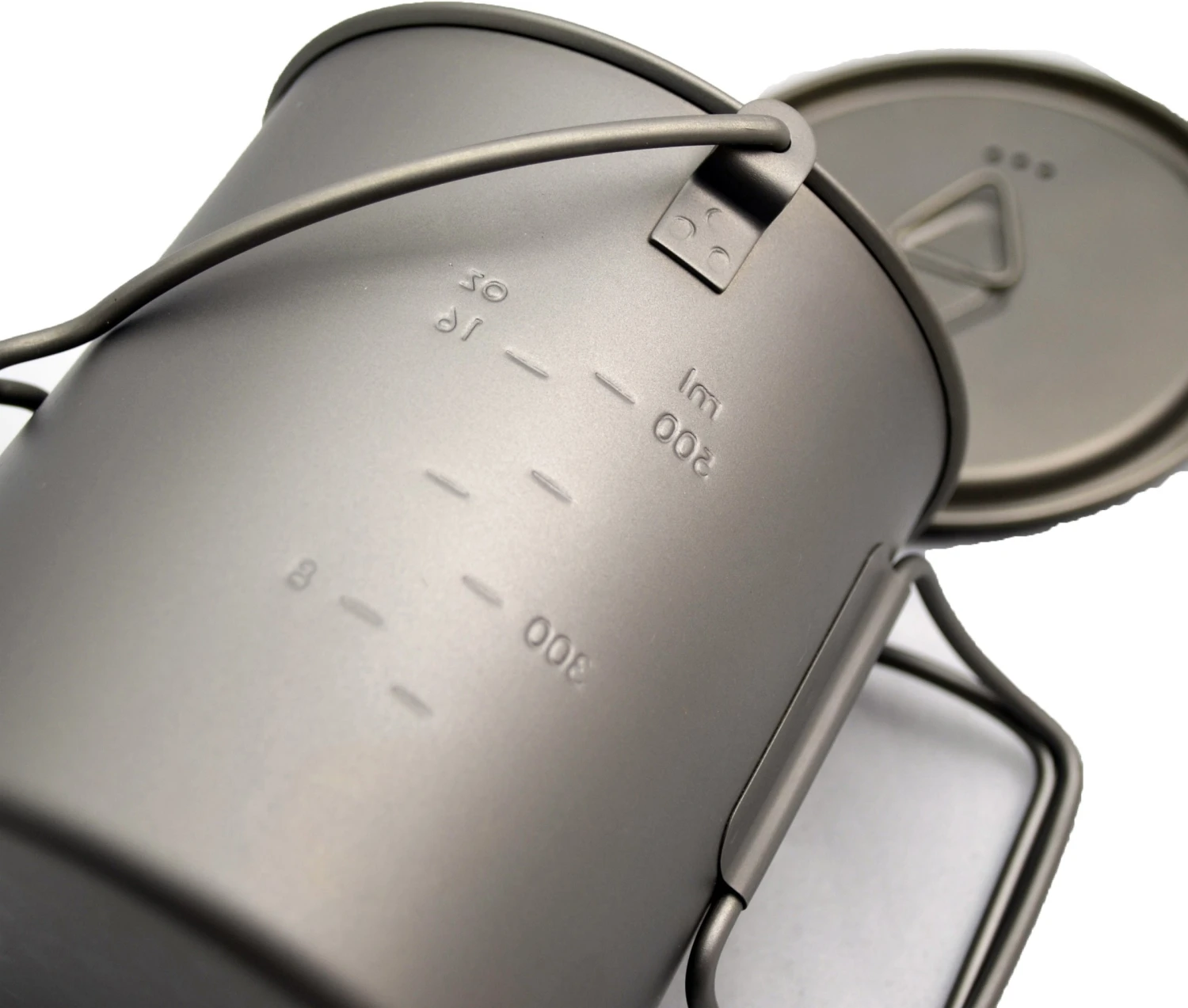 Titanium 750 Ml Pot With Bail Handle 6 Titanium 750 Ml Pot With Bail Handle - Billede 4