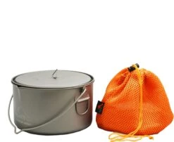 Titanium 2000 Ml Pot With Bail Handle -Petrobens Butik 70800097 5