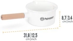 Petromax Enamel Pan 1L White -Petrobens Butik 70800108 2