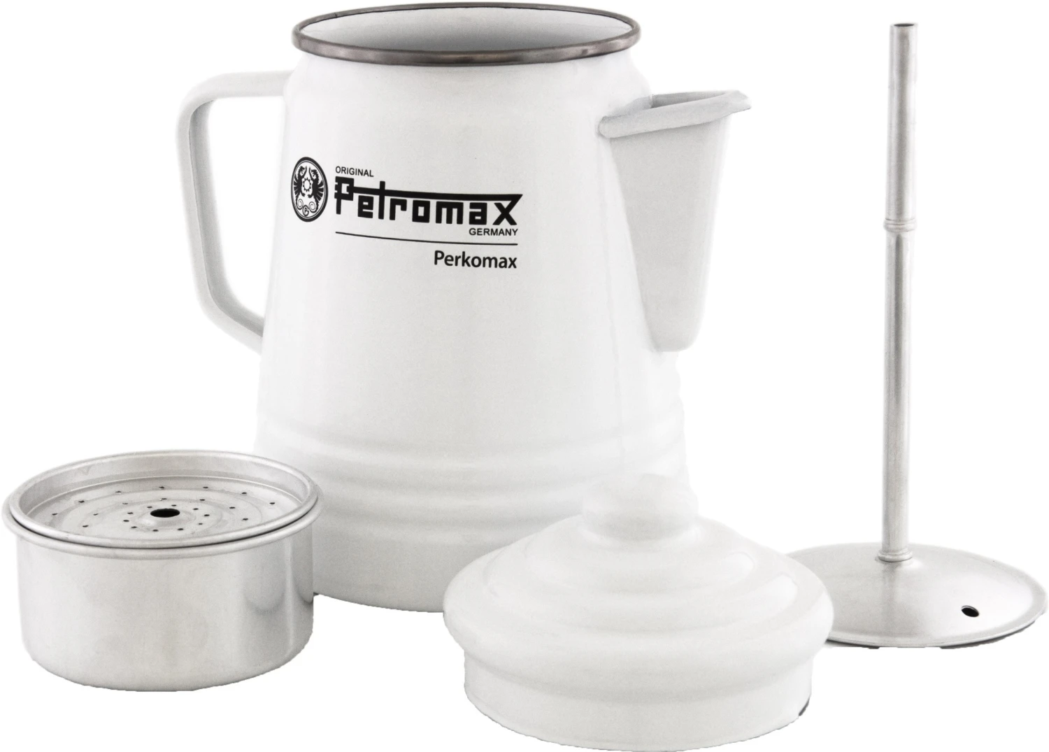 Petromax Perkomax Tea & Coffee Percolator, White 4 Petromax Perkomax Tea & Coffee Percolator, White - Billede 2