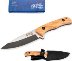 Herbertz Zebra Wood Full Tang Belt Knife AISI 420 -Petrobens Butik 92300142 3