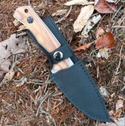 Herbertz Zebra Wood Full Tang Belt Knife AISI 420 -Petrobens Butik 92300142 5