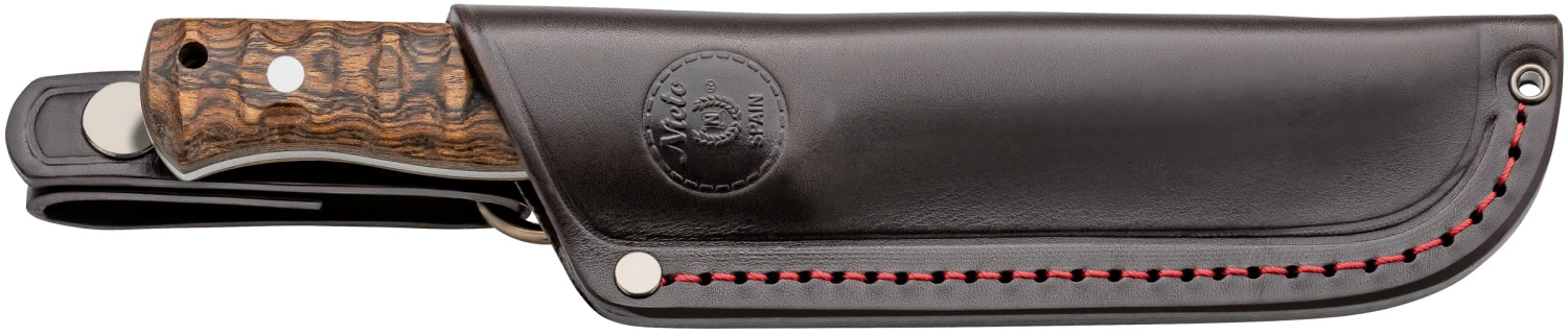 Bokote Wood Full Tang SIOUX Belt Knife 4 Bokote Wood Full Tang SIOUX Belt Knife - Billede 2