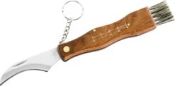 Herbertz Mushroom Knife With Brush AISI 420