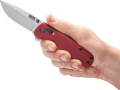 SOG Terminus XR G10 Folding Knife - Crimson -Petrobens Butik 92400118 4