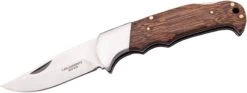 Herbertz Drop Point Pocket Knife Wenge Wood AISI 420