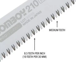 Silky Gomboy 210 Medium Teeth -Petrobens Butik 92500050 5
